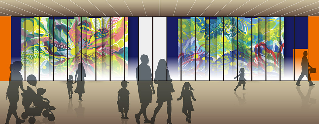 Garden Terrace タペストリー【夏】01